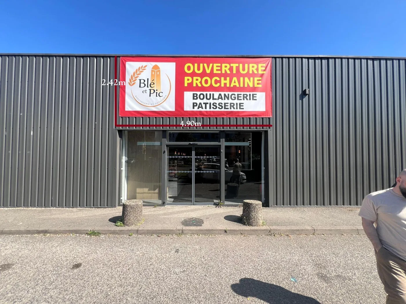 Bâche d’ouverture, Blé et Pic