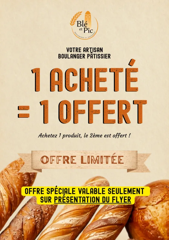 Flyer de lancement, Blé et Pic