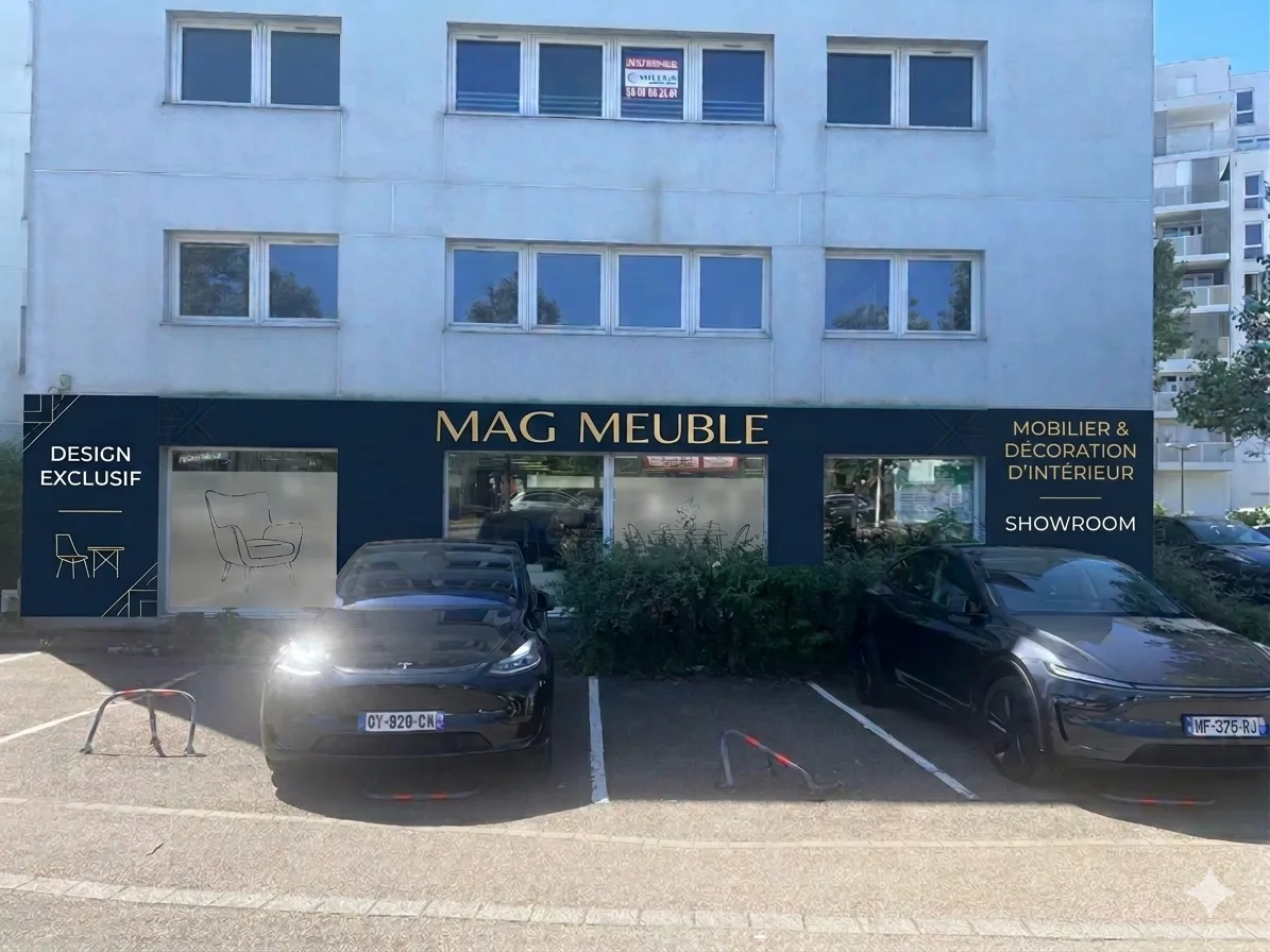 Maquette de façade, Mag Meuble